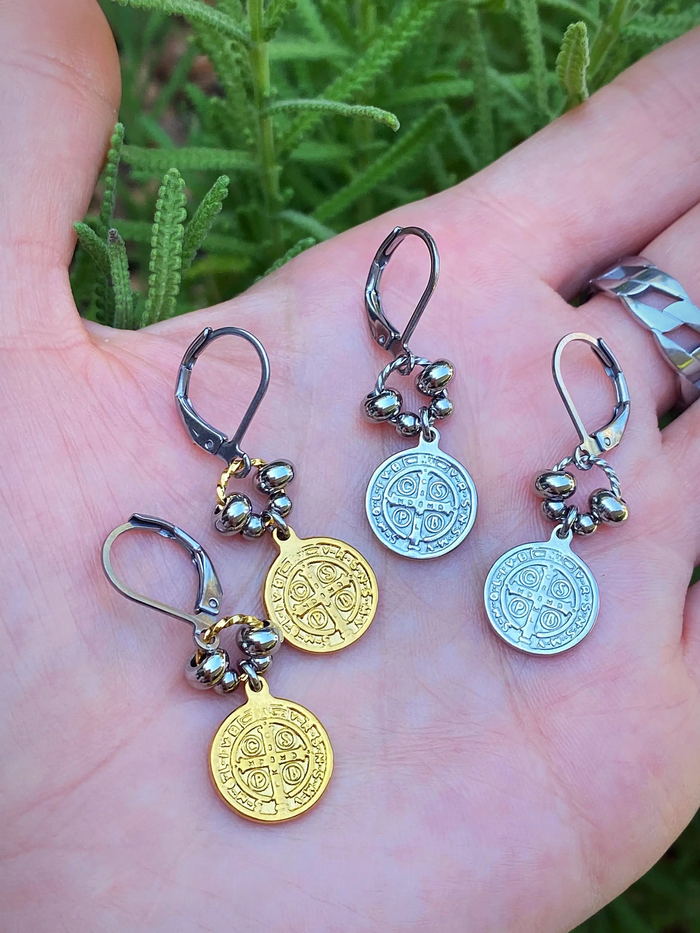 RELIC COIN EARRINGS